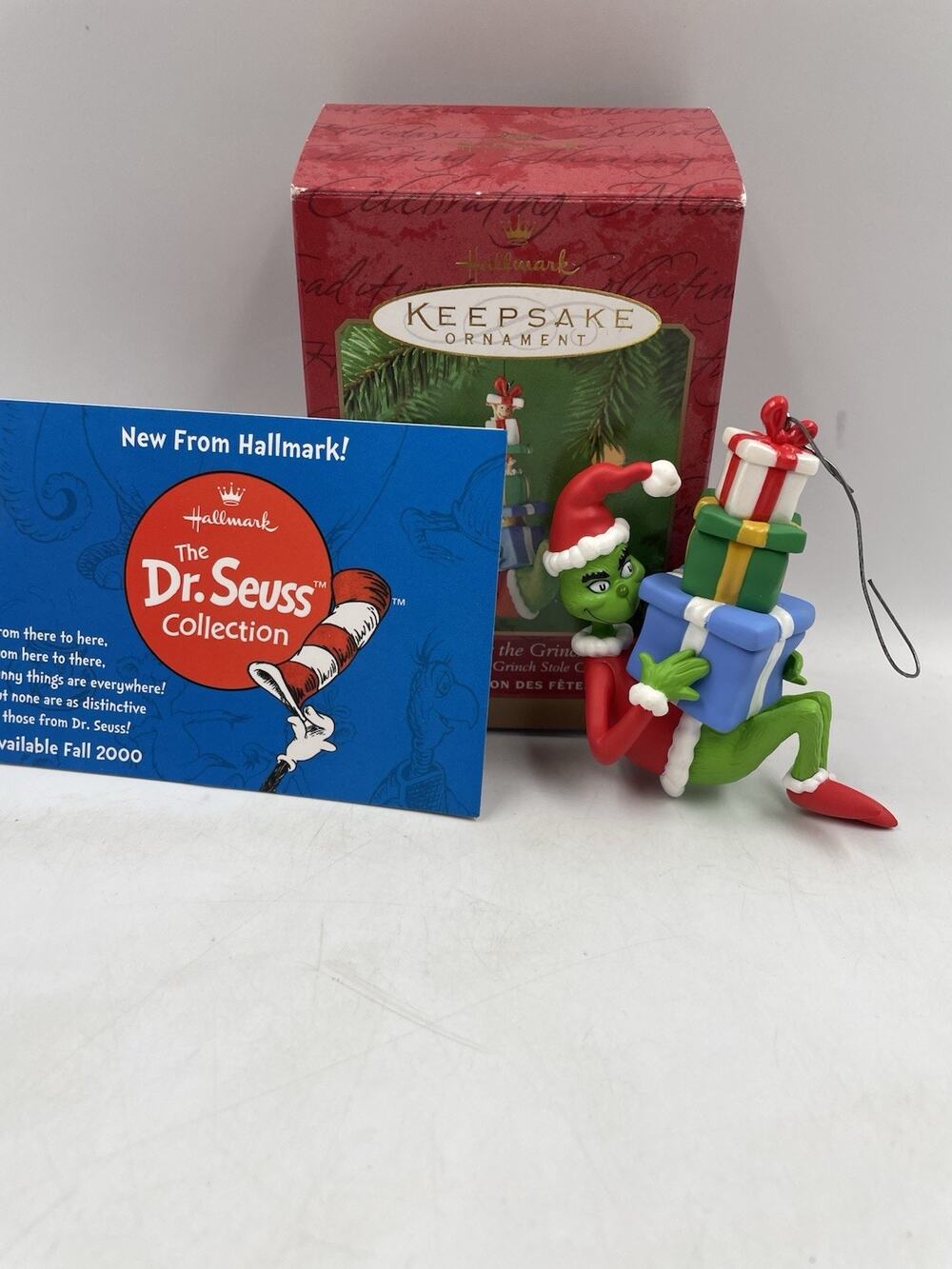 Hallmark Keepsake Dr Seuss Gifts For The Grinch Ornament 2000